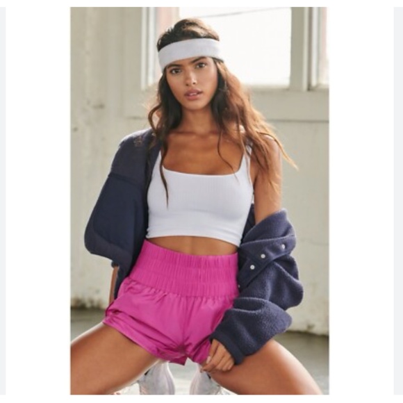 FREE PEOPLE MOVEMENT The Way Home Shorts Victorian Violet Size Small - Picture 5 of 15